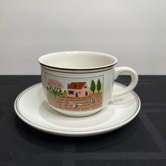 Villeroy and Boch Design Naif Cup and Saucer - Picture 4 of 12